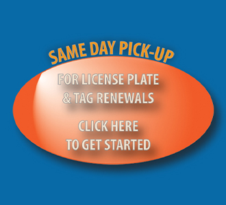 Same Day Tag Renewal Pickup